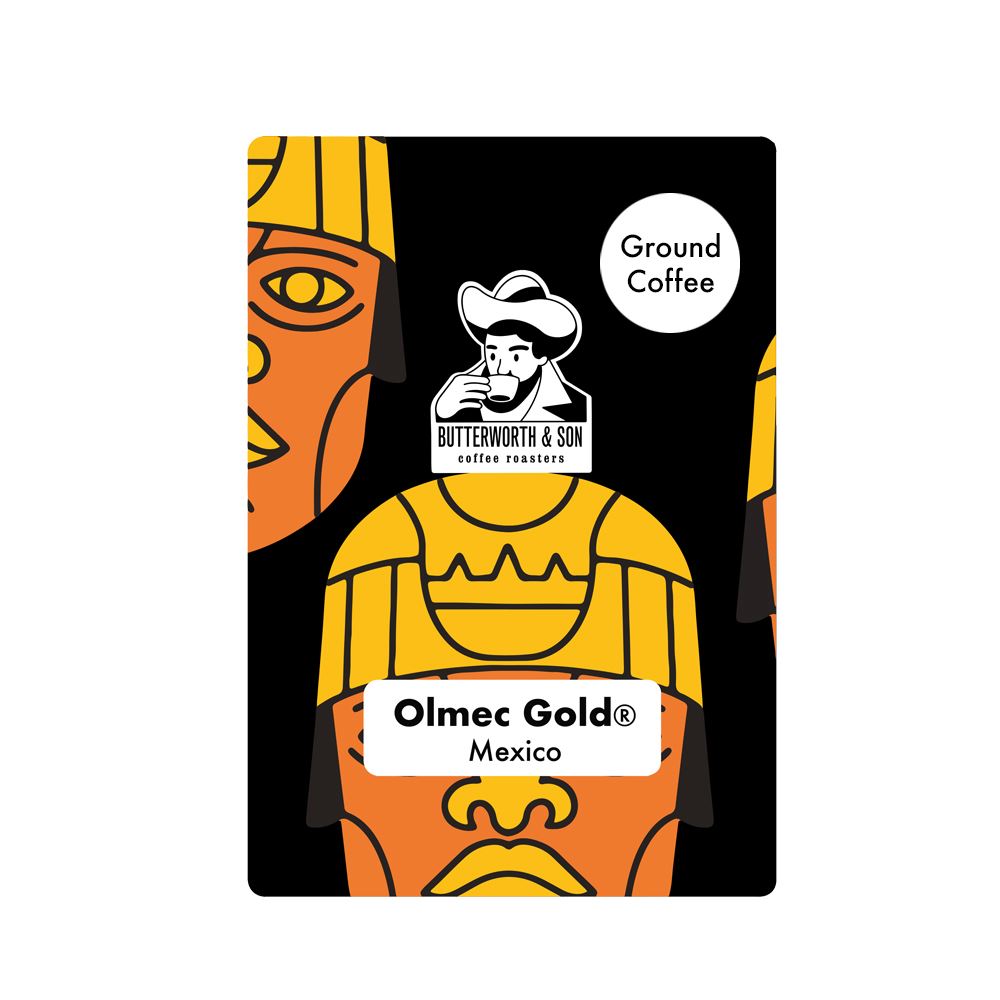 Butterworth and Son Mexico Olmec Gold Ground Coffee 250g