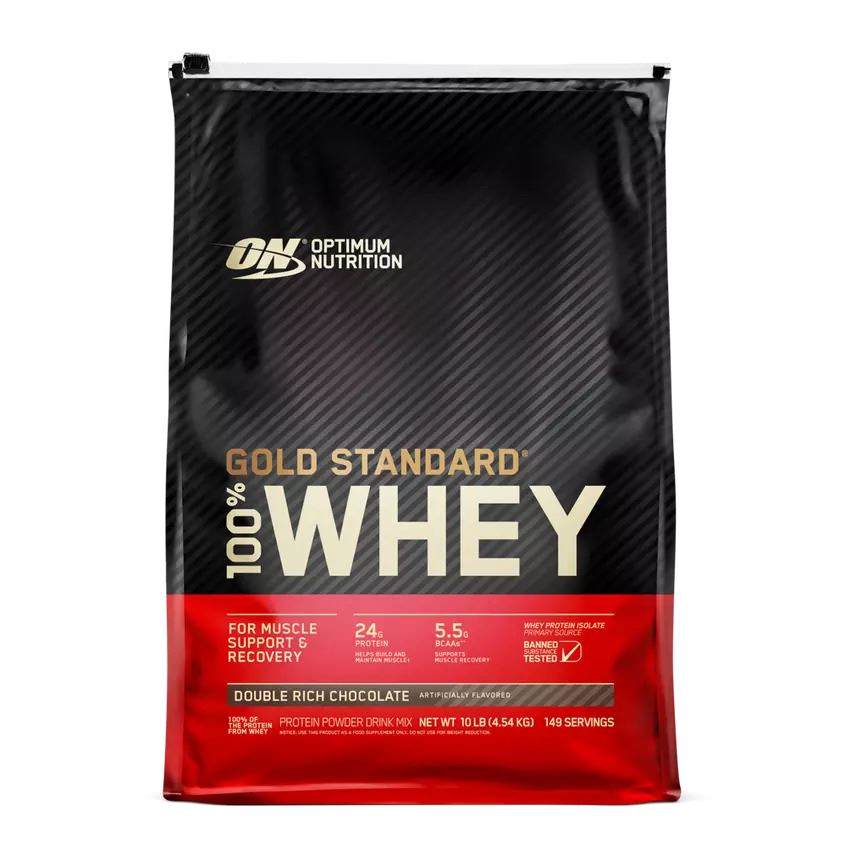 Optimum Nutrition Gold Standard 100% Whey Protein Powder - 900g/2.2kg/4.5kg