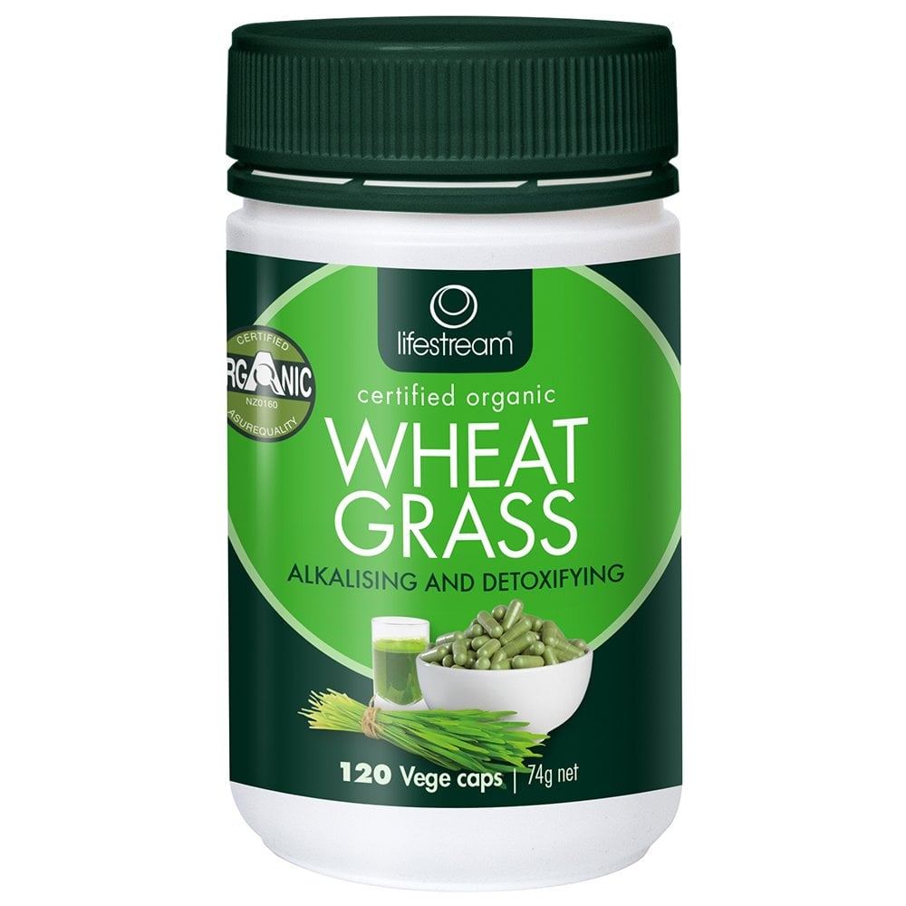 Lifestream Wheatgrass 120 Capsules