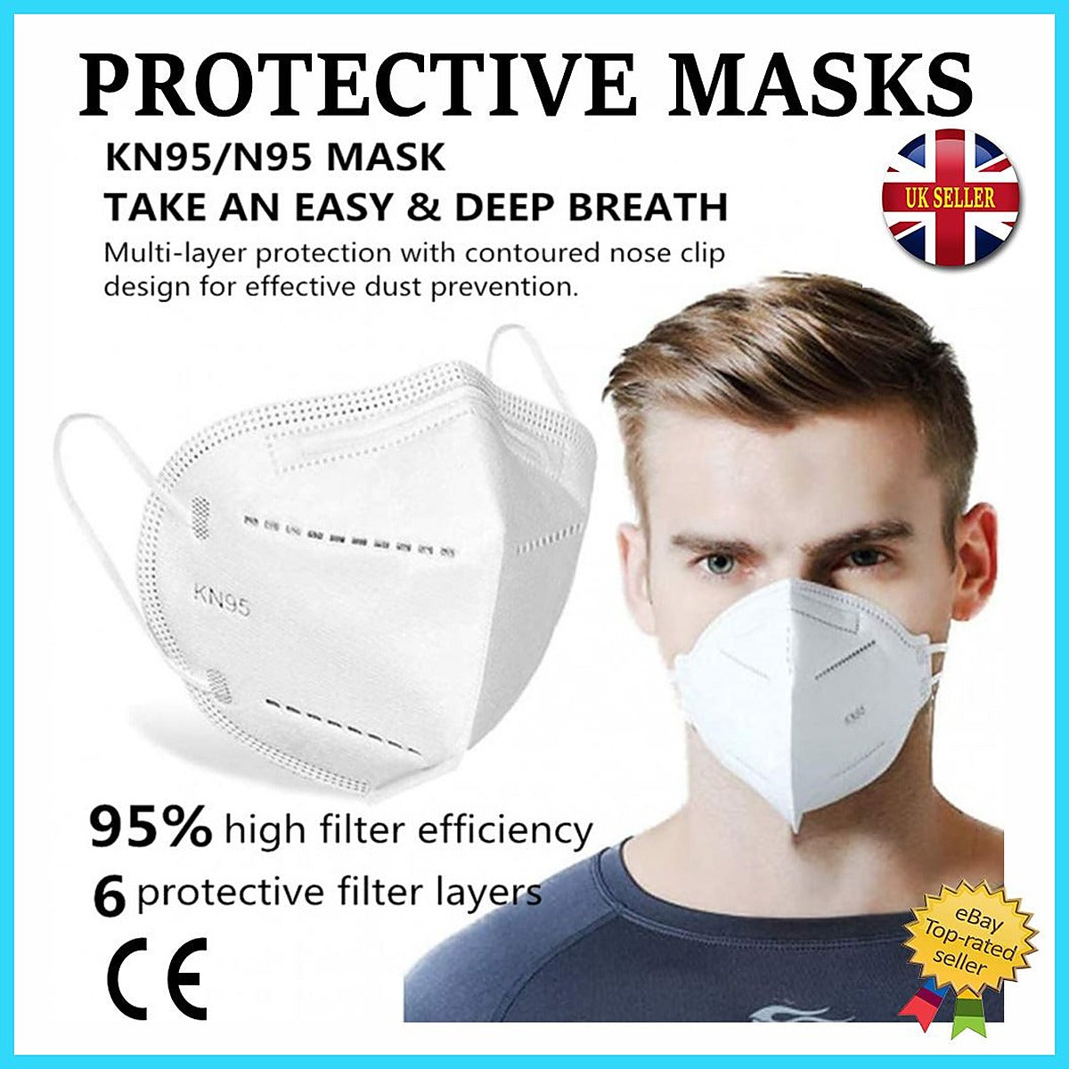 KN95 FFP2 Professional Medical Face Masks