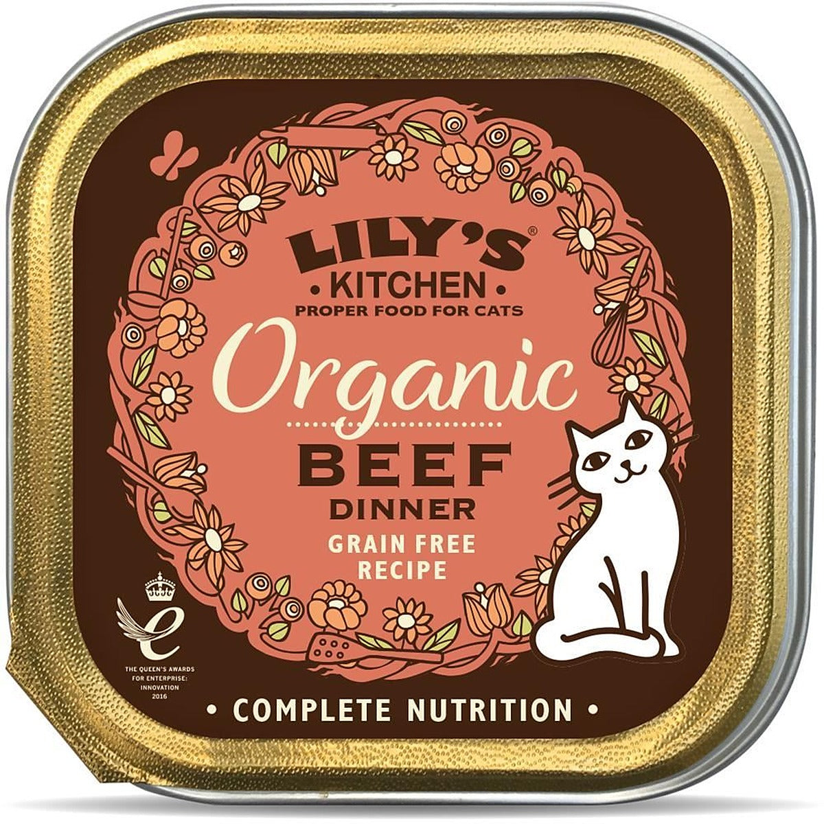 Lilys Kitchen Lily's Kitchen Organic Beef Dinner for Cats 85g - 19 Pack