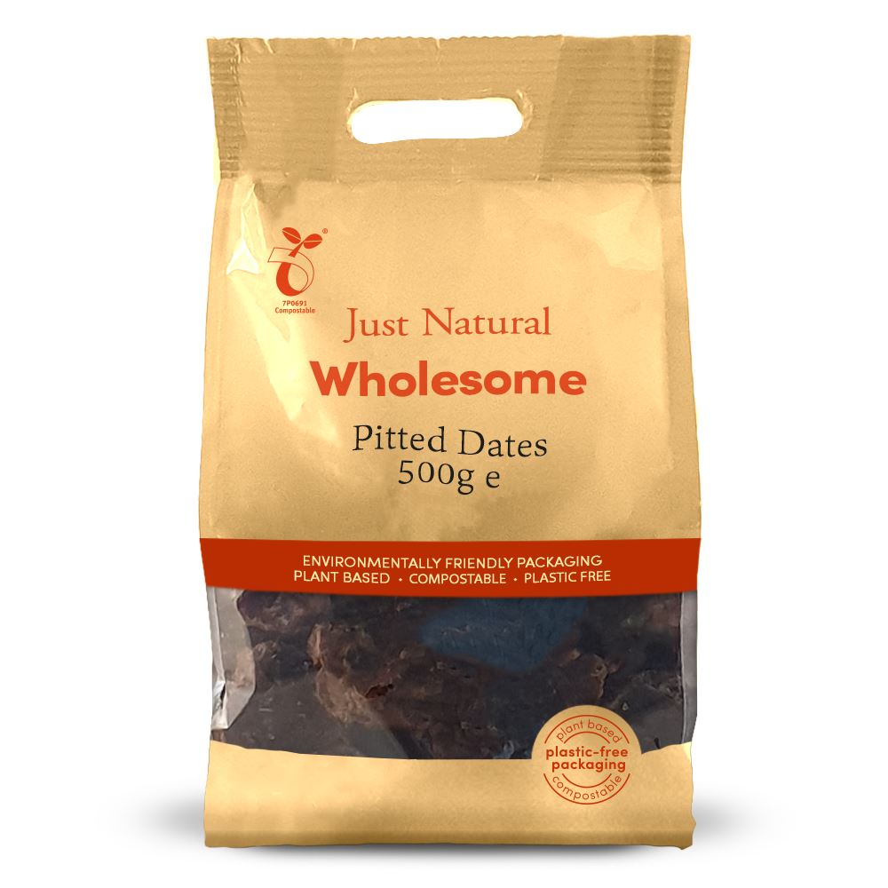 Just Natural Wholesome Pitted Dates 500g