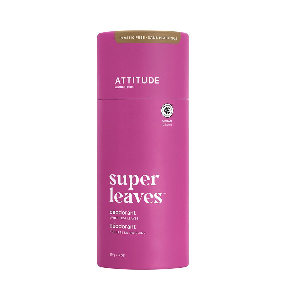Attitude Deodorant Super Leaves - White Tea Leaves 85g