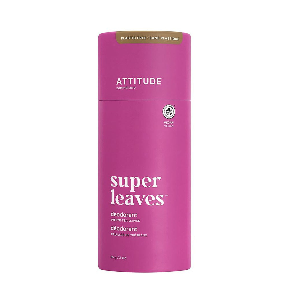 Attitude Deodorant Super Leaves - White Tea Leaves 85g
