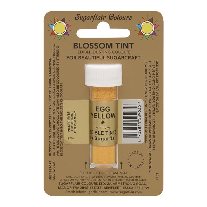Sugarflair BLOSSOM TINT Edible Food Colour Powder - 7ml