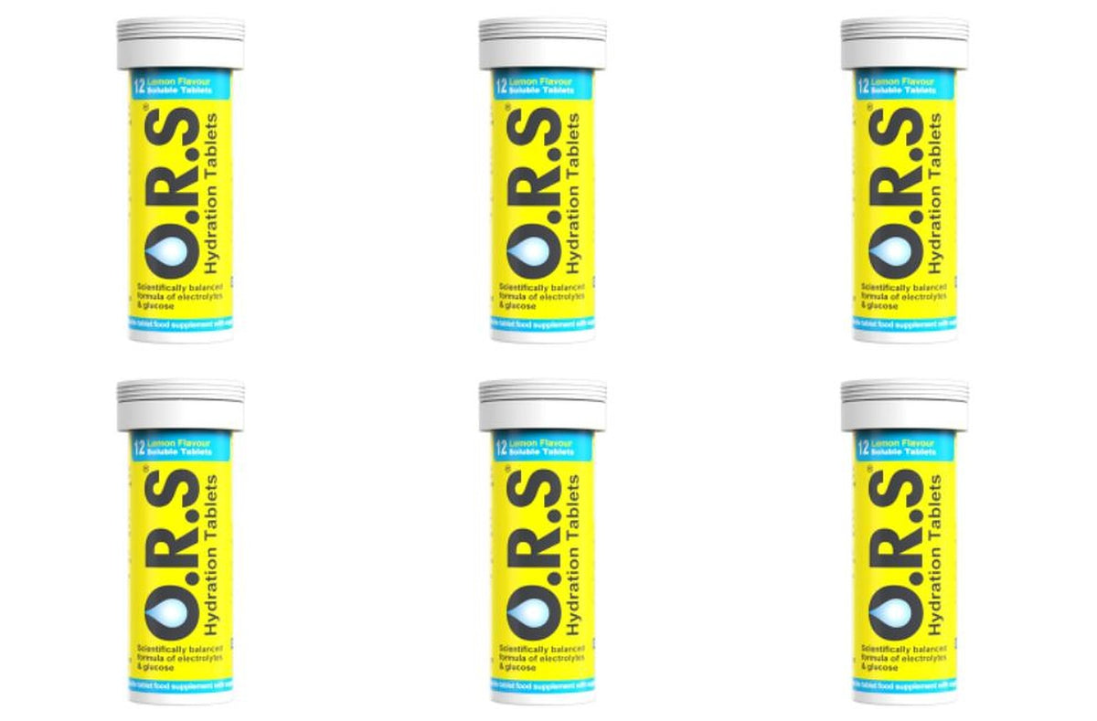 ORS Oral Hydration Salts Lemon Flavour - 12 Tablets - image 2