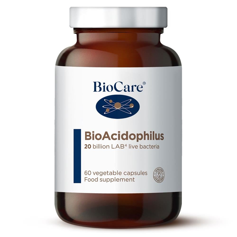 Biocare Bio-Acidophilus (L. acidophilus & B. bifidum) 60 Vcaps