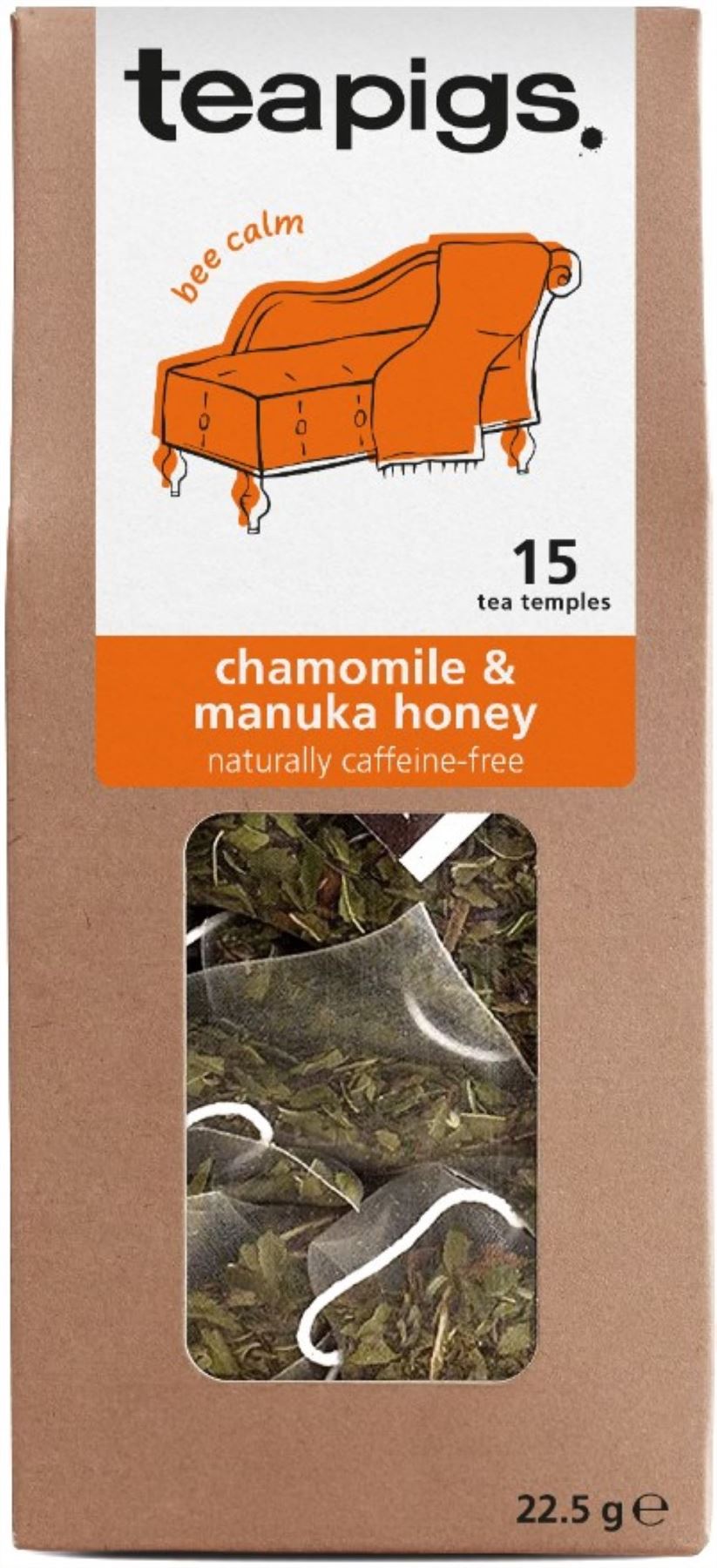 Teapigs Chamomile & Manuka Honey Infusion 15 Tea Bag