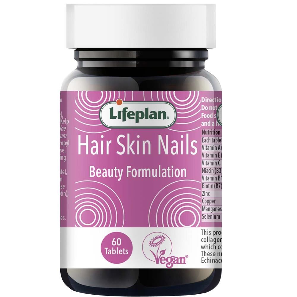 Lifeplan Hair Skin Nails Beauty Formulation 60 Tablets