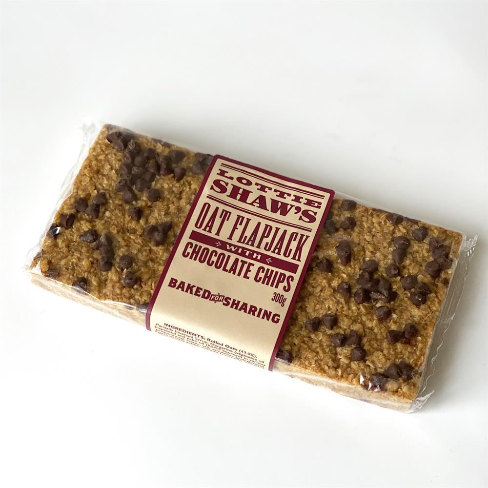 Lottie Shaw's BFS Belgian Chocolate Chip Flapjack 300g - 6 Pack