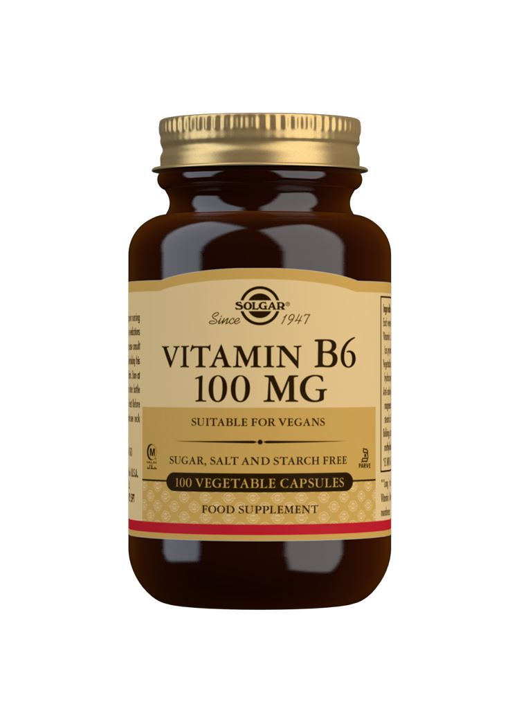 Solgar Vitamin B6 100 mg - 100 Vegicaps