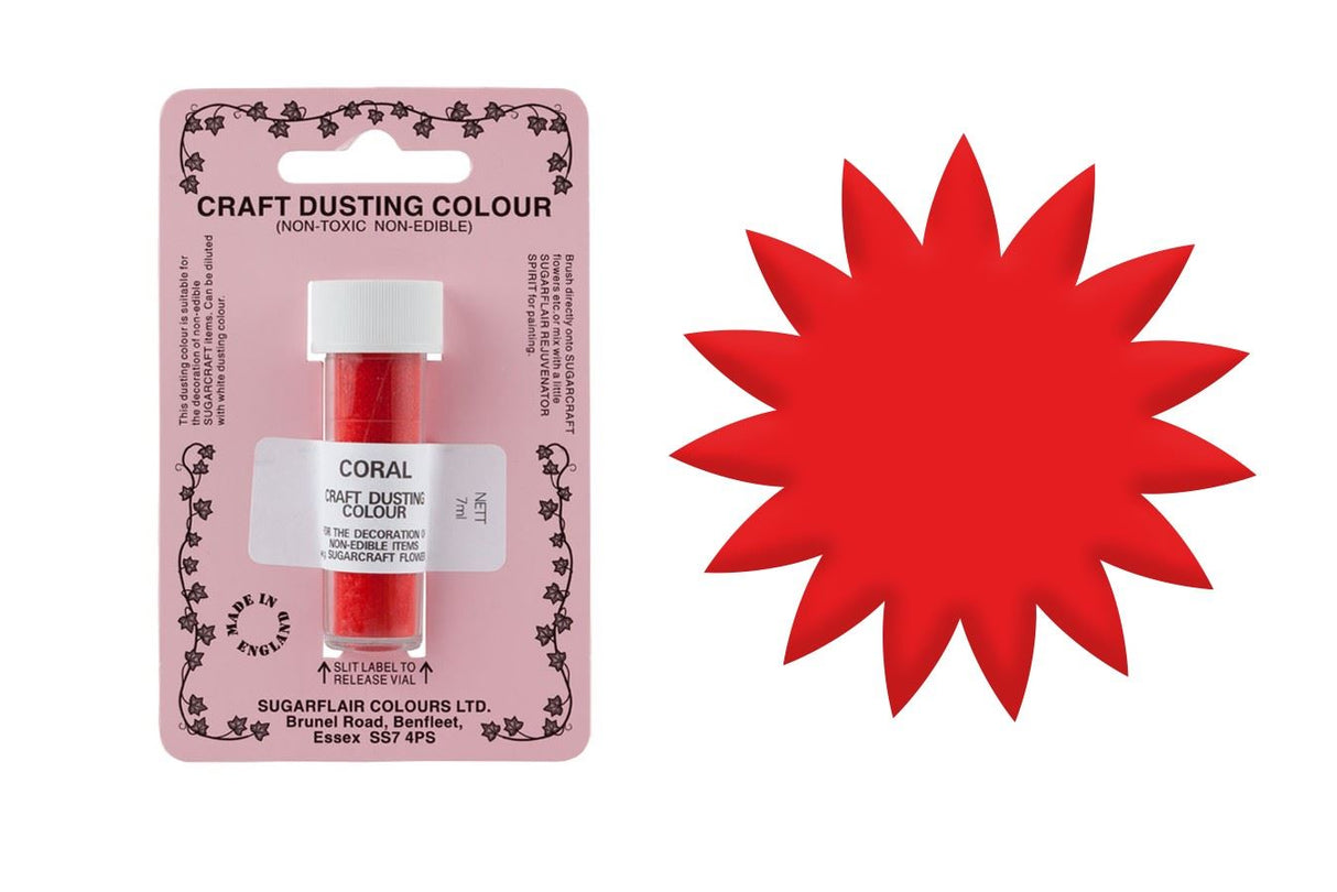 Sugarflair CRAFT DUSTING Powder Colours - 7g