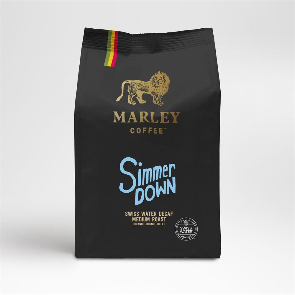 Marley Coffee Swiss Water Process Decaffeinated Organic Coffee 227g