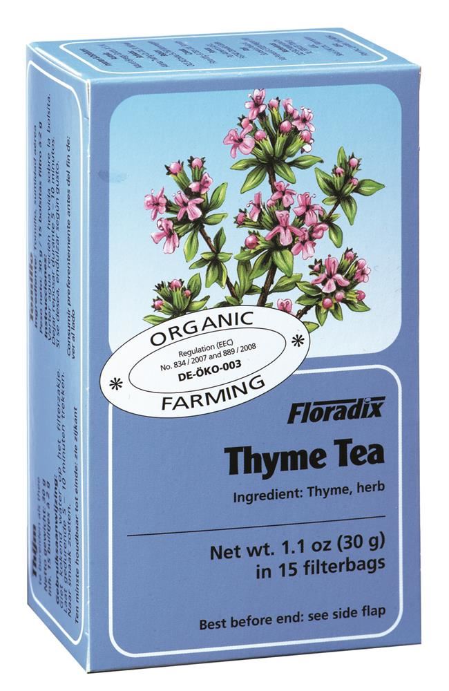 Floradix Thyme Herbal Tea 15 filterbags