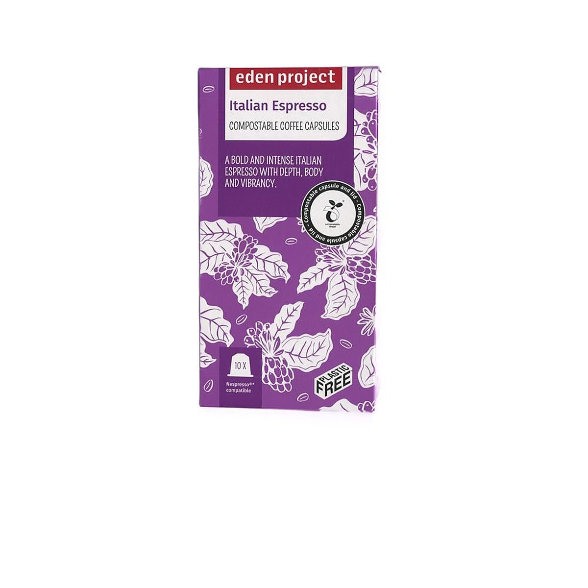 Eden Project Italian Espresso capsules x10
