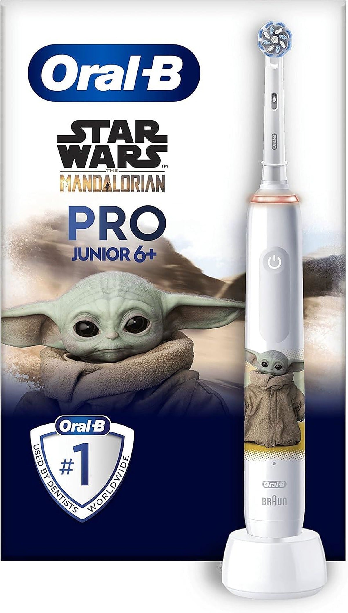 Oral-B Pro Junior Electric Toothbrush for Ages 6+ - Star Wars