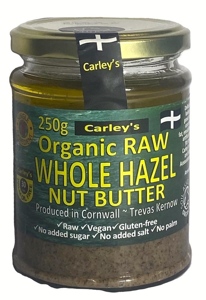 Carley's Organic Raw Hazelnut Butter 250g