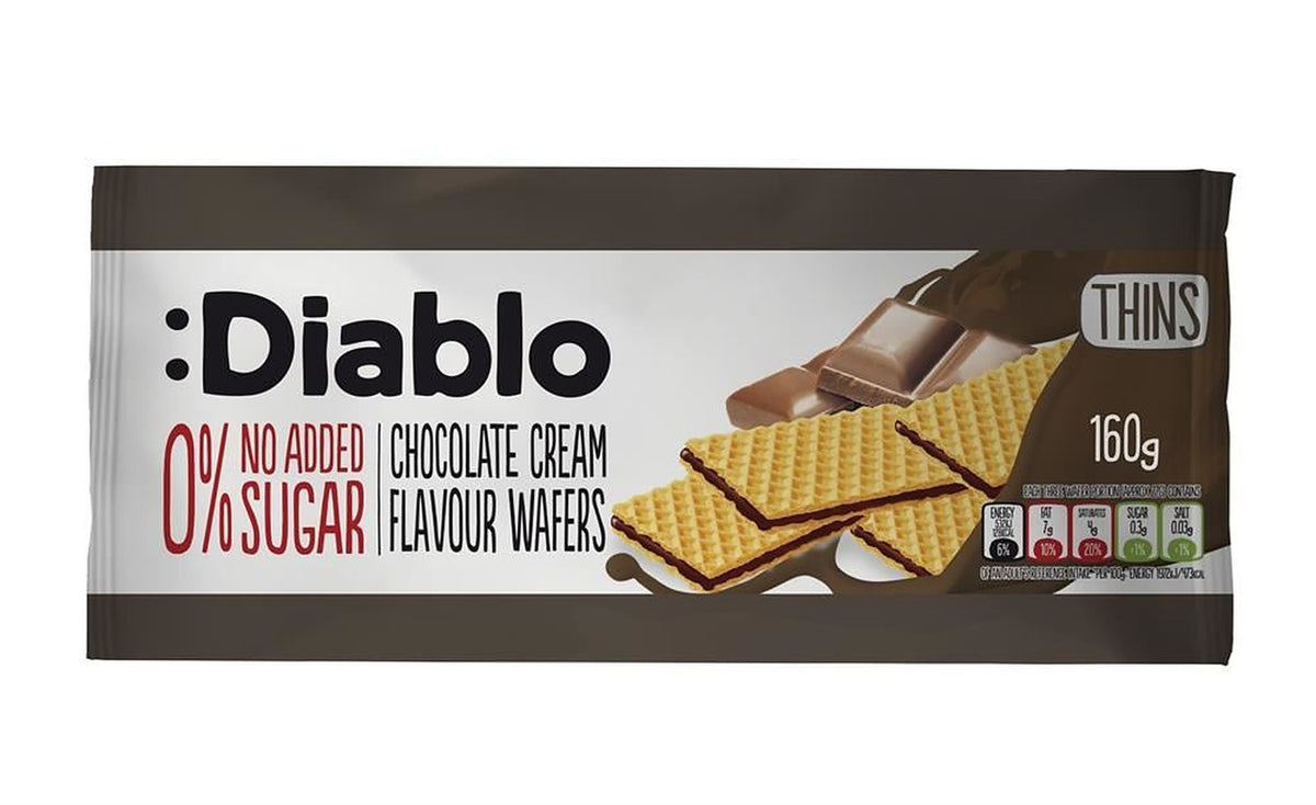 Diablo Sugar Free NAS chocolate cream wafer 150g