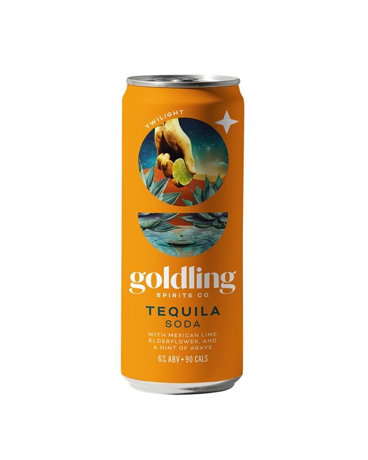 Goldling Tequila Soda with Lime Elderflower & a hint of Agave 6% 250ml