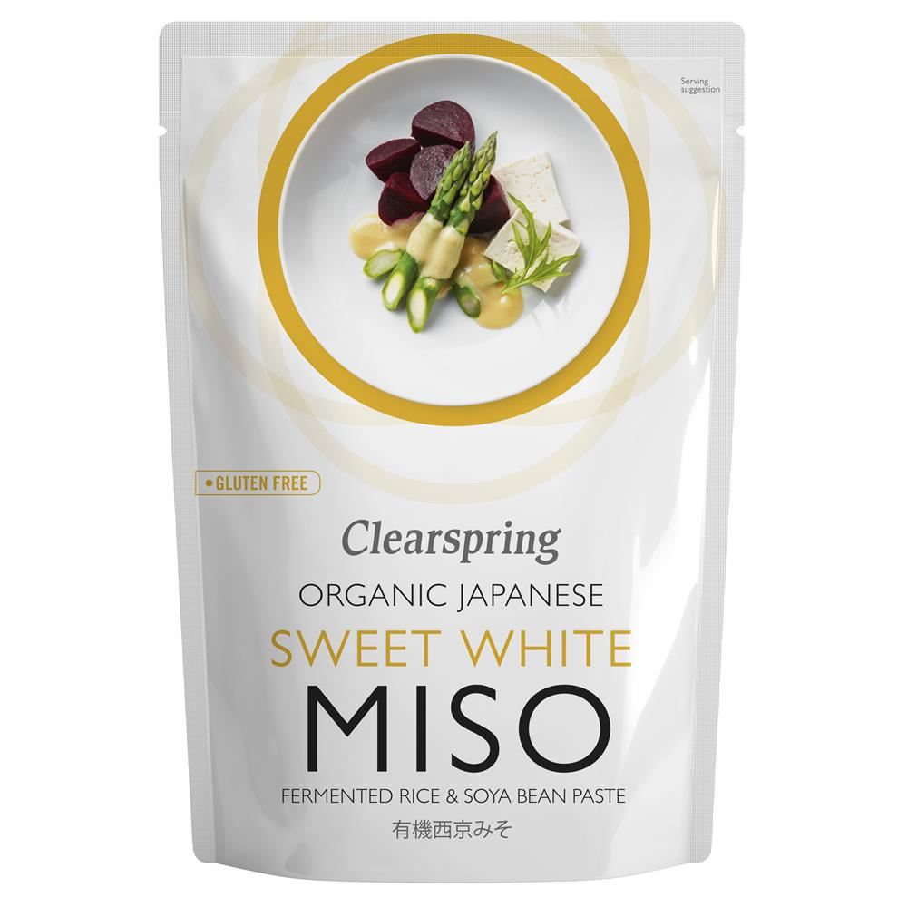 Clearspring Organic Sweet White Miso pouch 250g