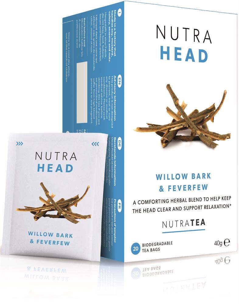 Nutratea Nutra Head Tea 20 Herbal Tea Bags