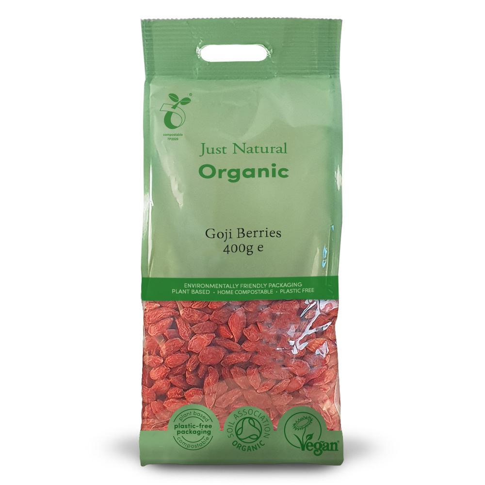 Just Natural Organic Organic Goji Berries 400g