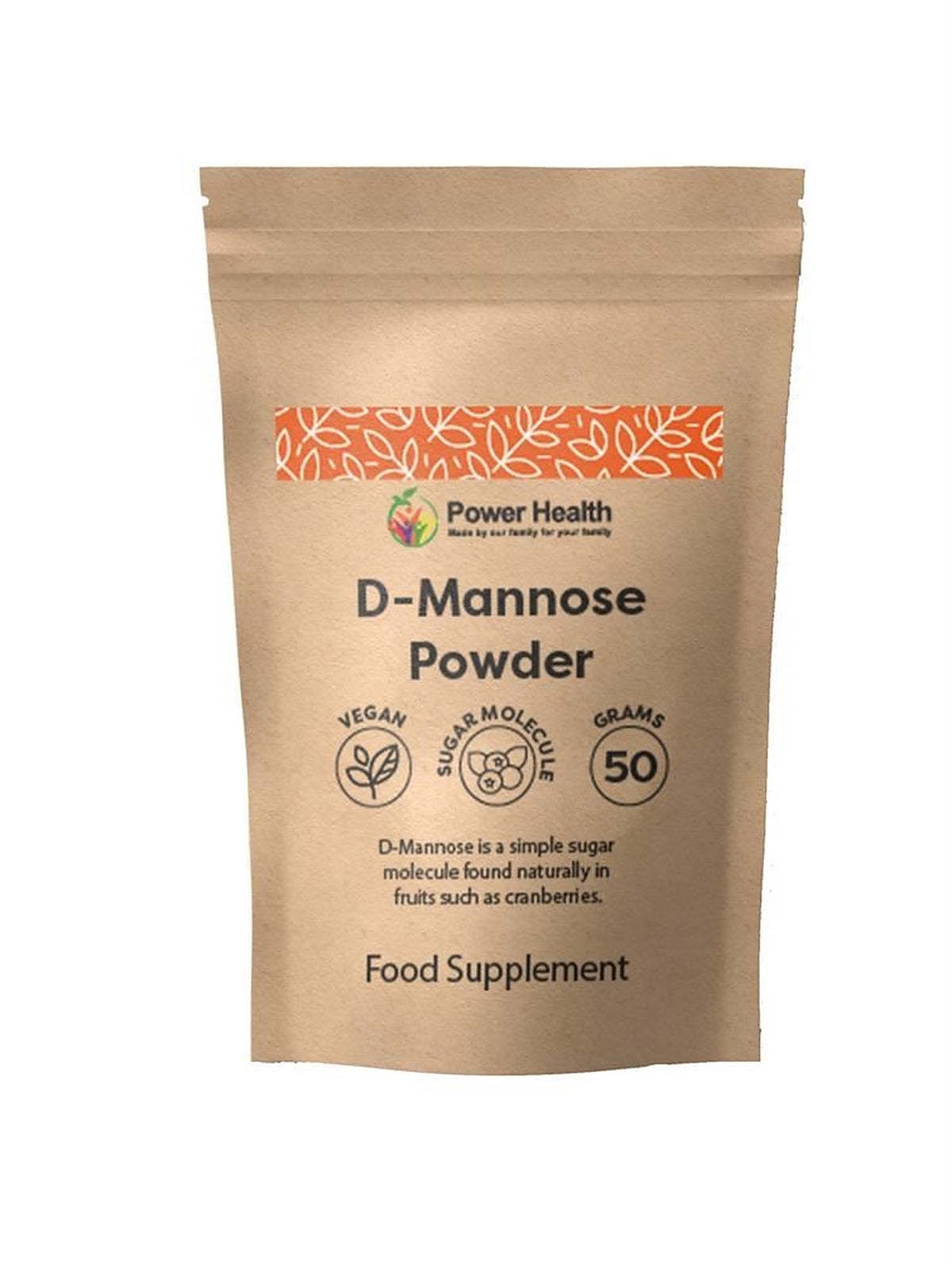 Power Health D Mannose Powder 50g