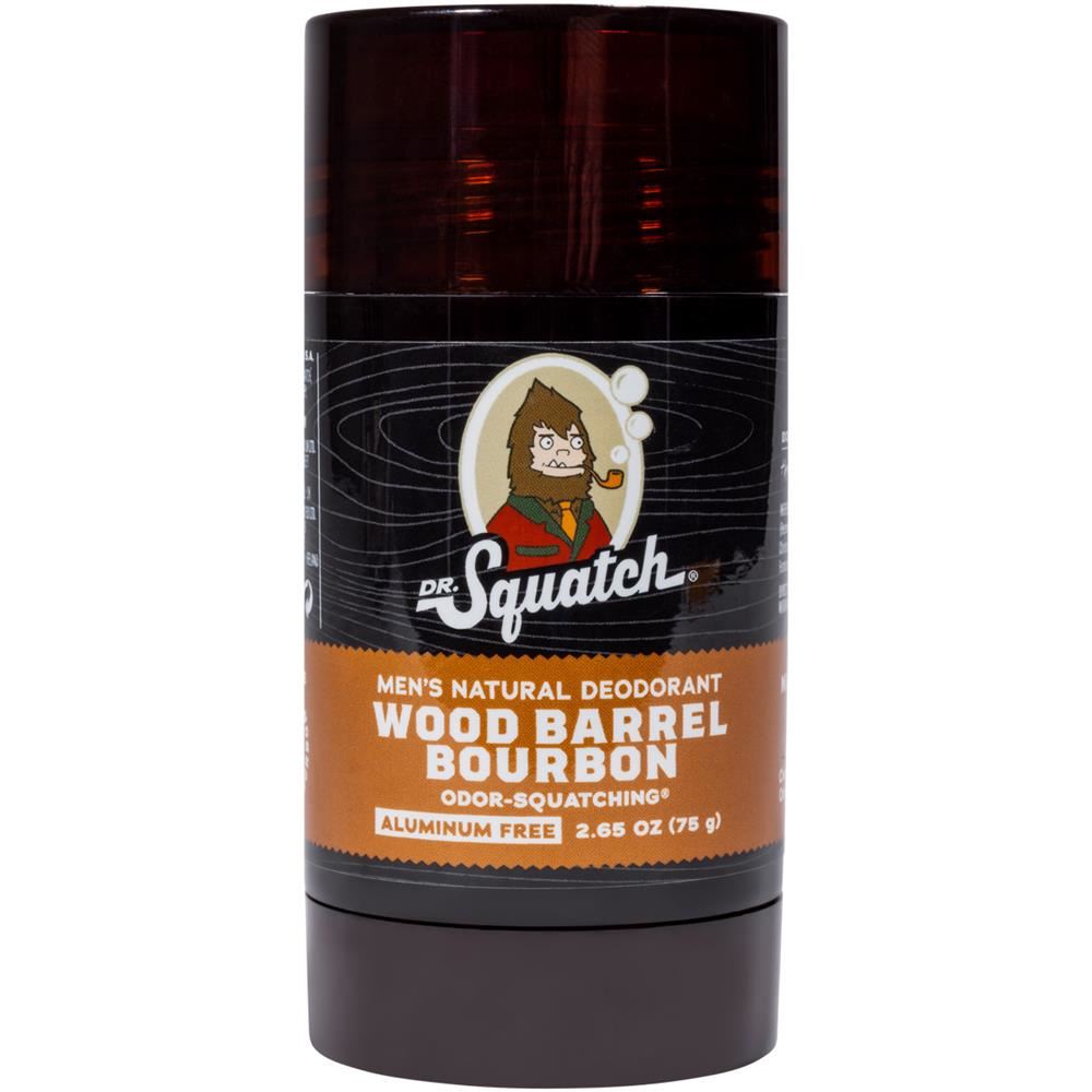 Dr Squatch natural Deodorant Wood Barrel Bourbon 163g