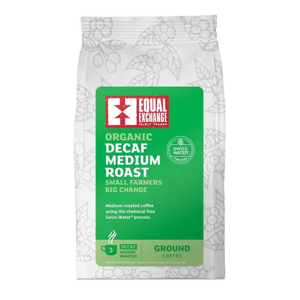 Equal Exchange Organic & Fair Trade Decaffeinated Roast & Ground Coffee 200g