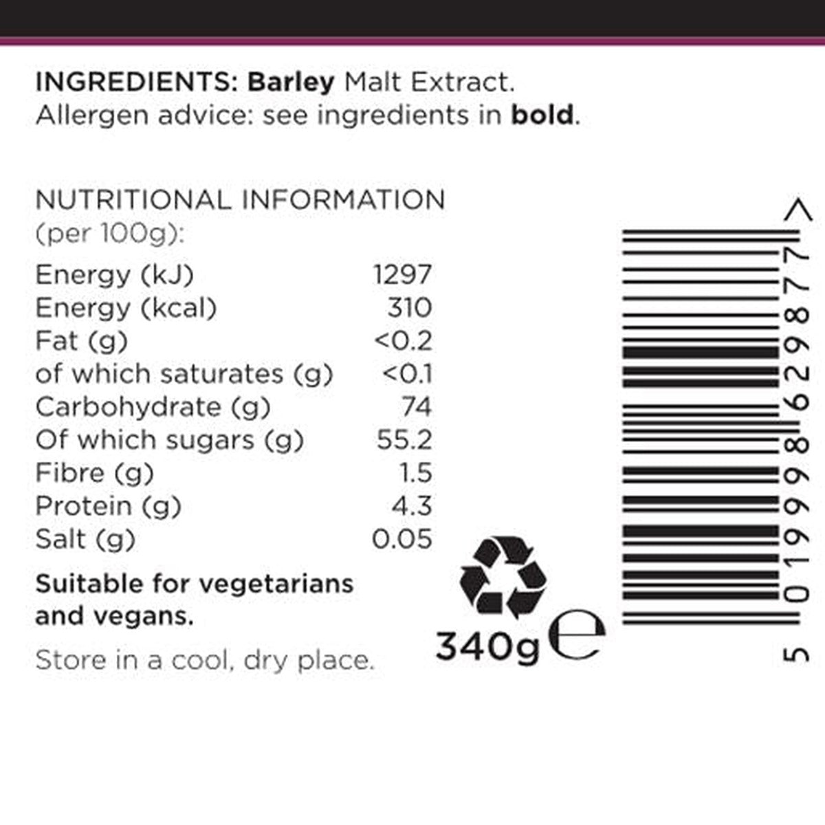 Rayner's Classic Barley Malt Extract - 340g - image 2