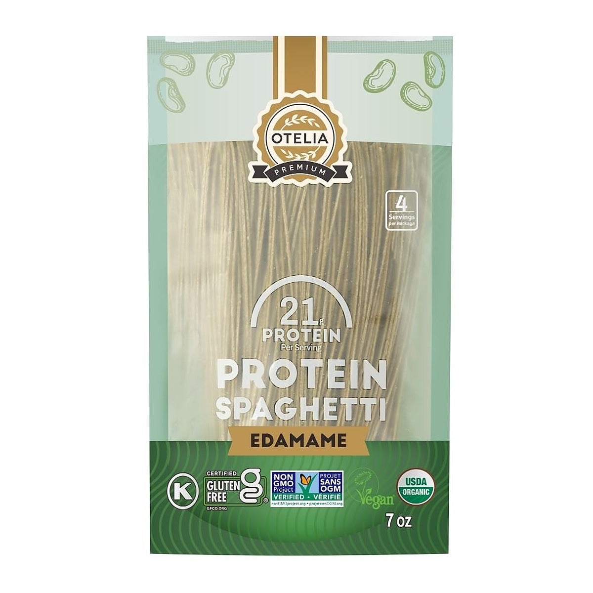 Otelia ORGANIC Edamame Protein Spaghetti/Pasta 200g
