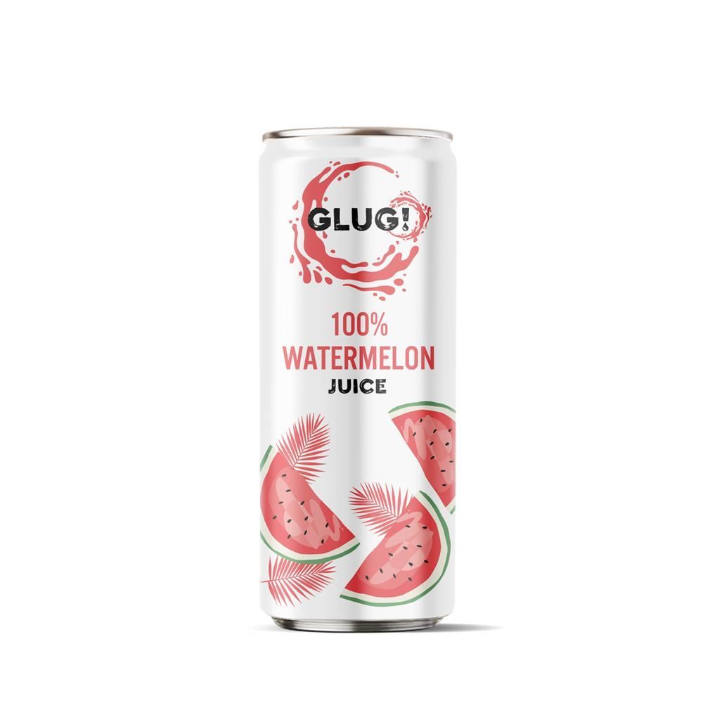 Glug 100% Watermelon Juice 330ml - 6 Pack
