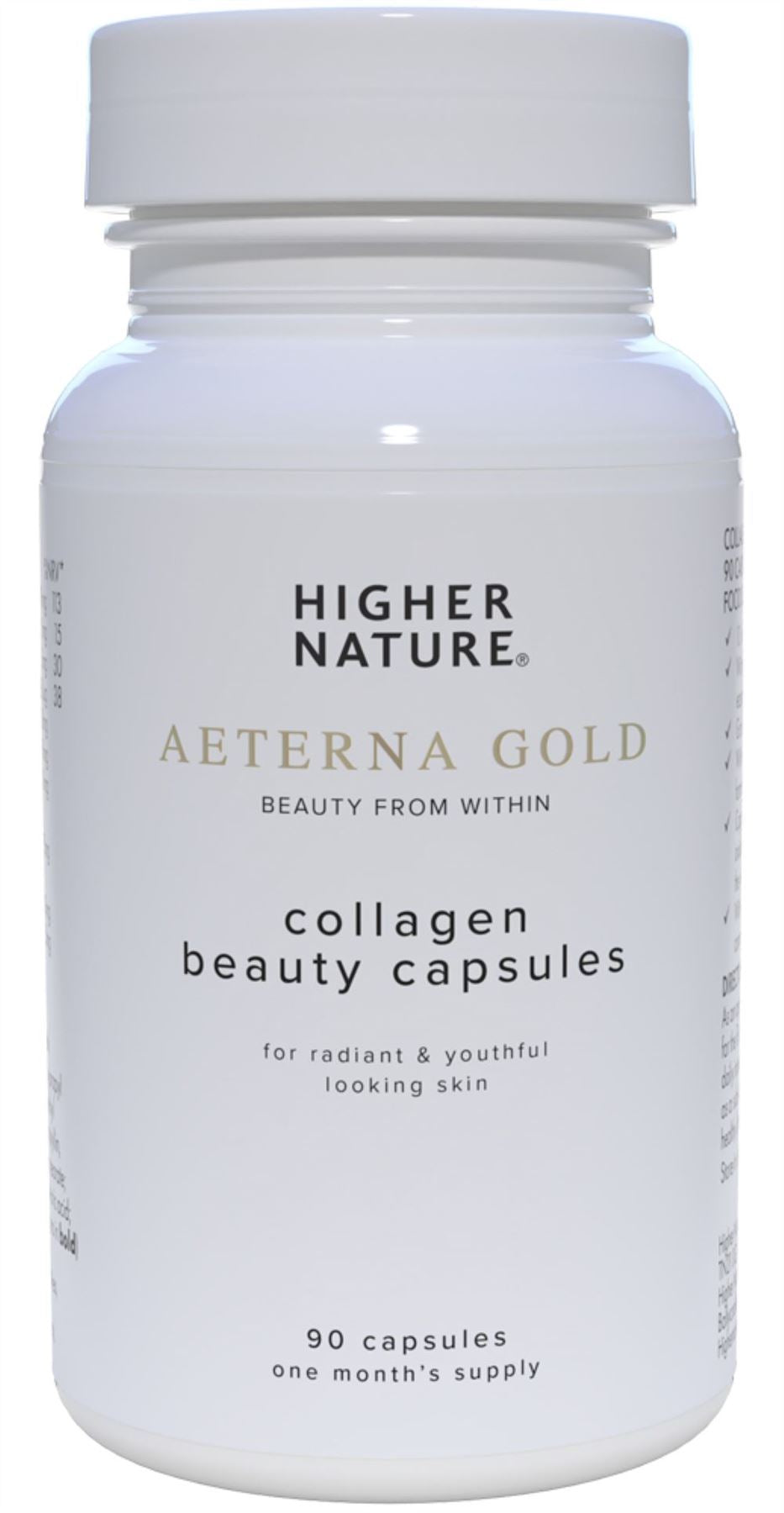 Higher Nature Aeterna Gold Collagen Beauty90  Capsules