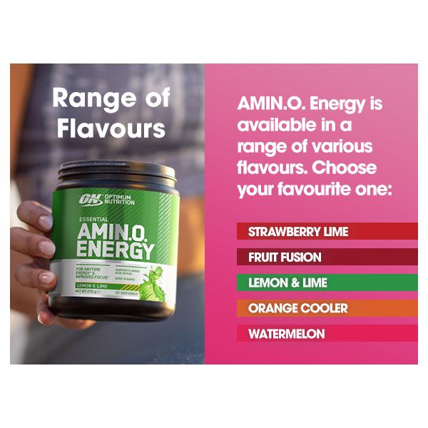 Optimum Nutrition Amino Energy 270g All Flavours
