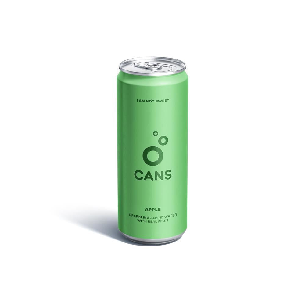 Cans Apple Infused Sparkling Alpine Water 330ml - 6 Pack