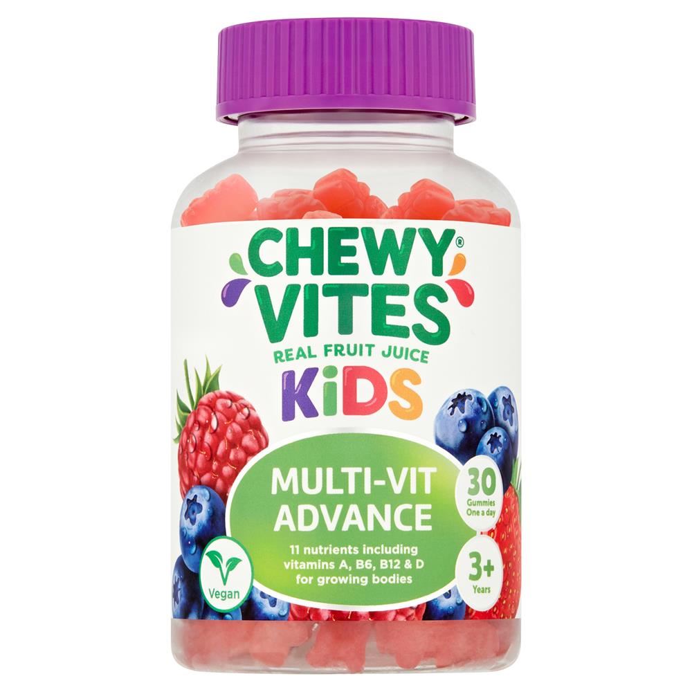 Chewy Vites Kids Multivitamin Advanced 30 Gummies
