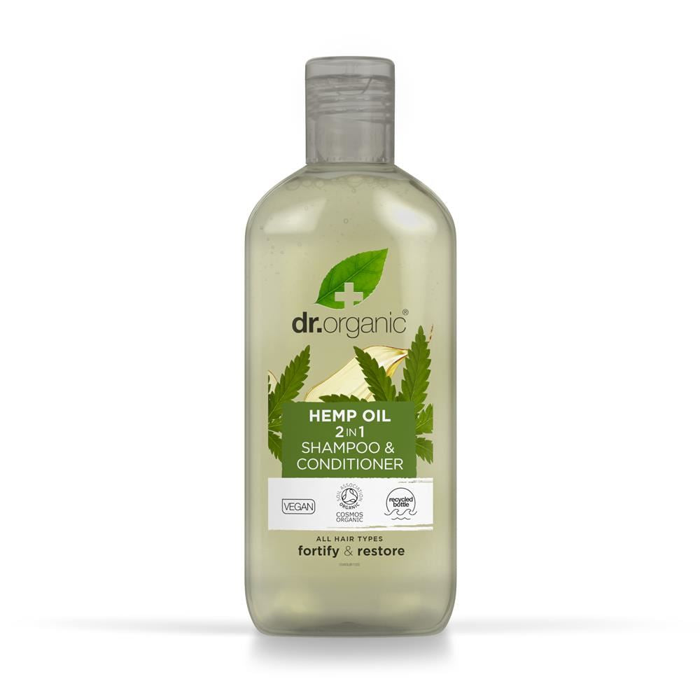 Dr Organic Hemp 2in1 Shampoo & Conditioner 265ml