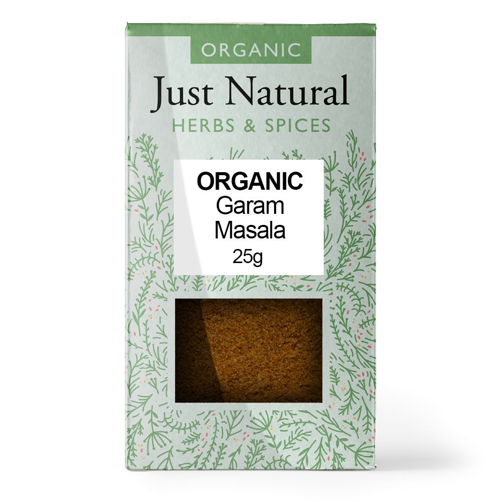 Just Natural Herbs Organic Garam Masala (Box) 25g