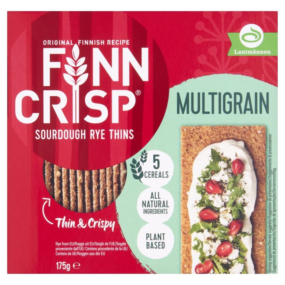 Finn Crisp Multigrain Crispbread 175g - 9 Pack