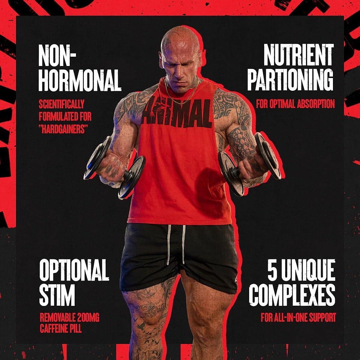 Universal Nutrition Animal M-Stak 21 Packs Non Hormonal Stack - image 5