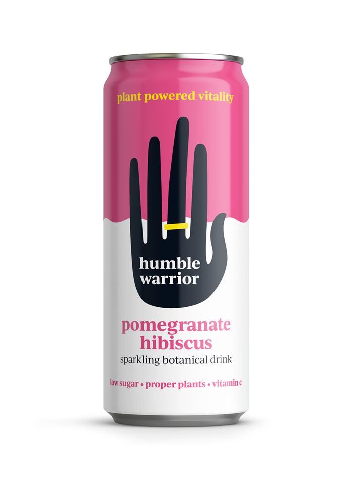 Humble Warrior Pomegranate Hibiscus sparkling 250ml