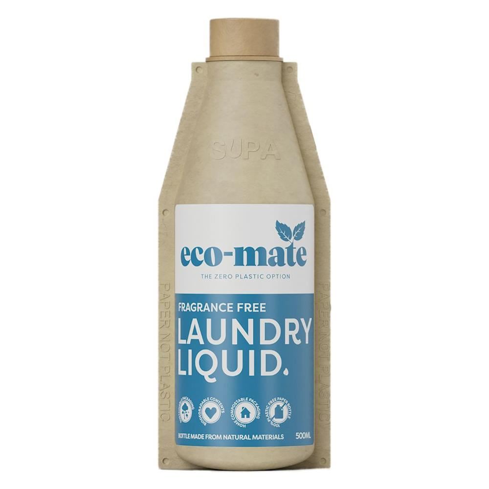 Eco-Mate Fragrance Free Non-Bio Laundry Liquid 500ml