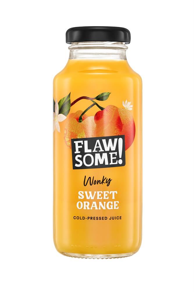 Flawsome! Orange Cold-Pressed Juice Glass 250ml