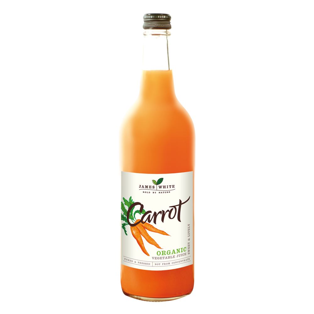 James White Organic Carrot Juice 750ml