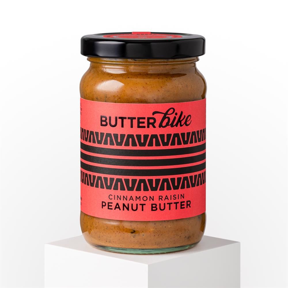 Butter Bike Peanut Butter Cinnamon Raisin Peanut Butter 285g