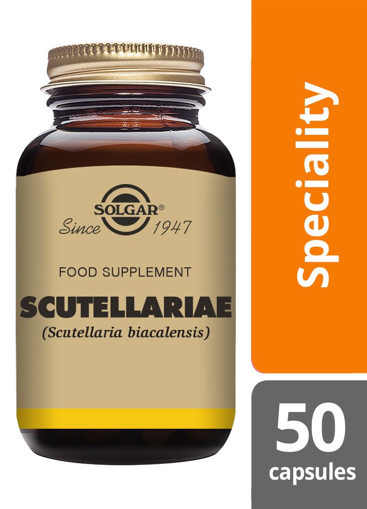 Solgar Scutellariae - 50 Vegicaps