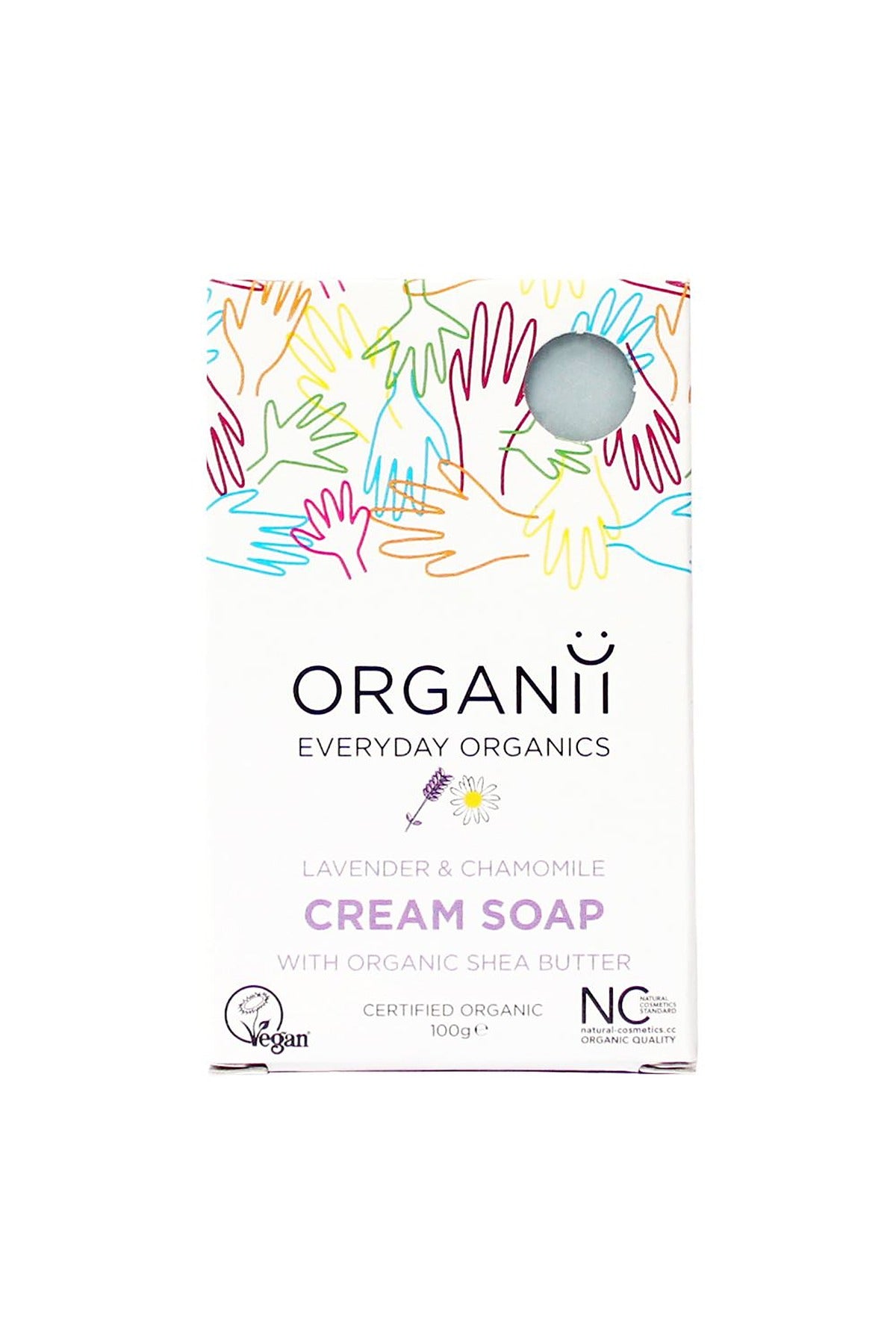 Organii Lavender & Chamomile Cream Soap 100g