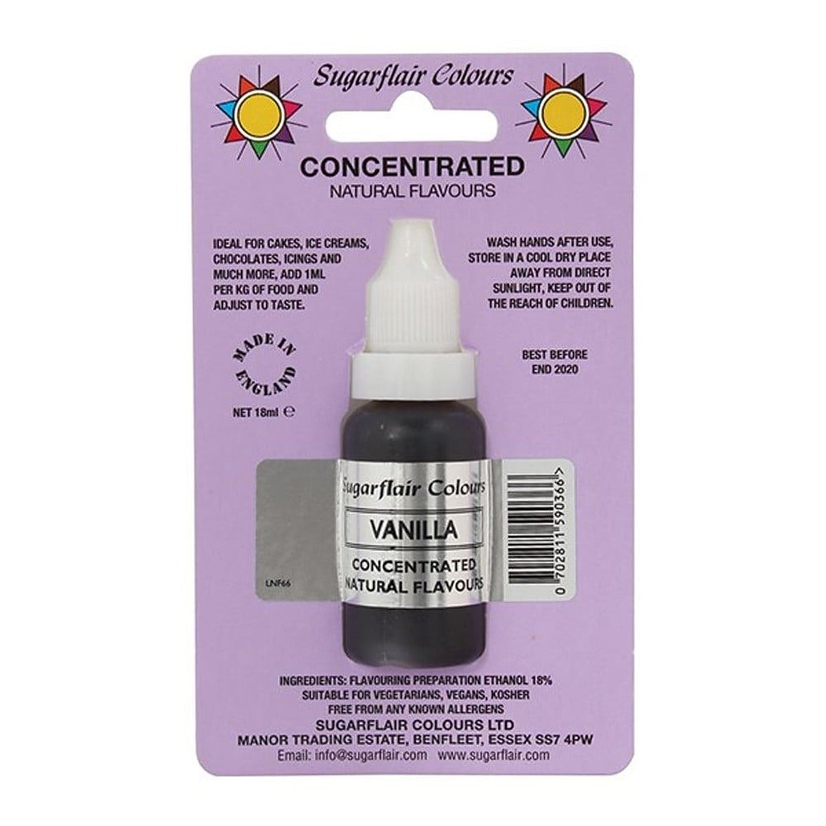 Sugarflair Concentrated NATURAL Food Flavours - 18ml - image 17