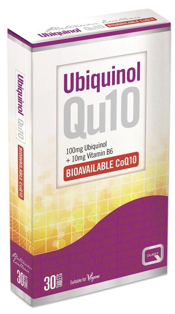Quest UNIQUINOL QU10 100mg 30 Tablets