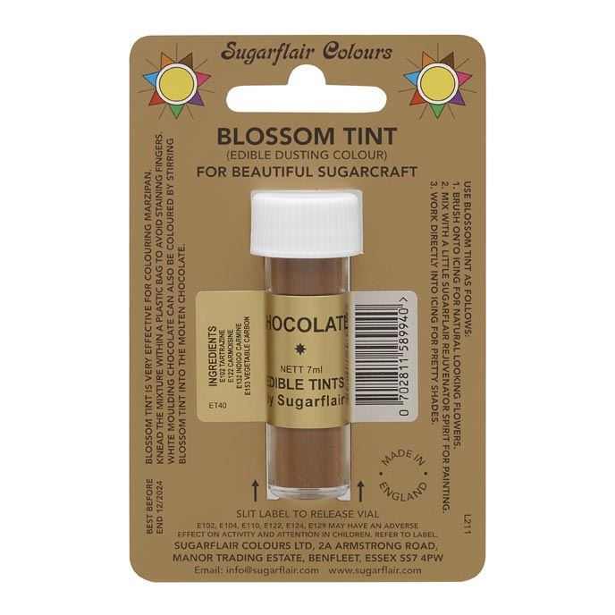 Sugarflair BLOSSOM TINT Edible Food Colour Powder - 7ml